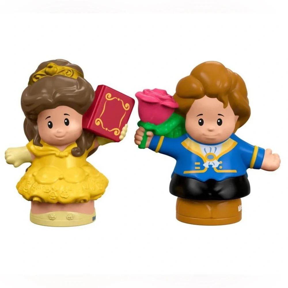 Little People Princess Belle and Prince Rare Disney Fisher Price Vintage Toys - Picture 2 of 14
